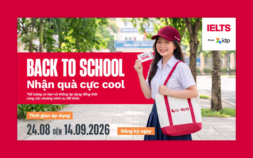 Back to school - Nhận quà cực cool