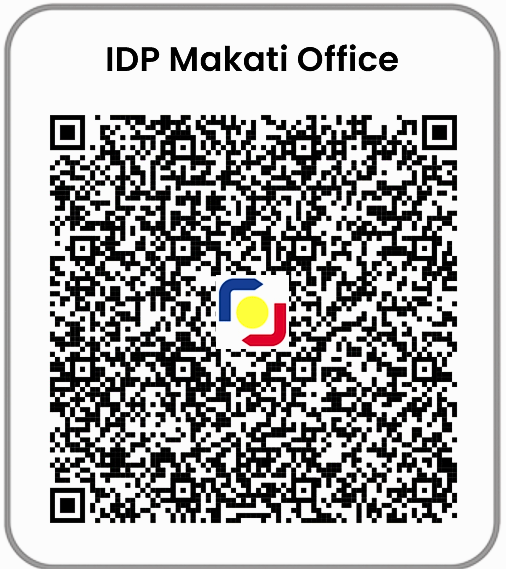 IDP Makati Office - QR Code