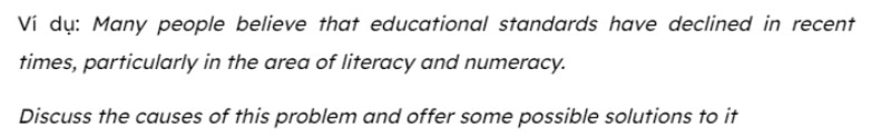 Article - IELTS Writing Task 2 Problem And Solution - Paragraph 1 - IMG 2 - Vietnam