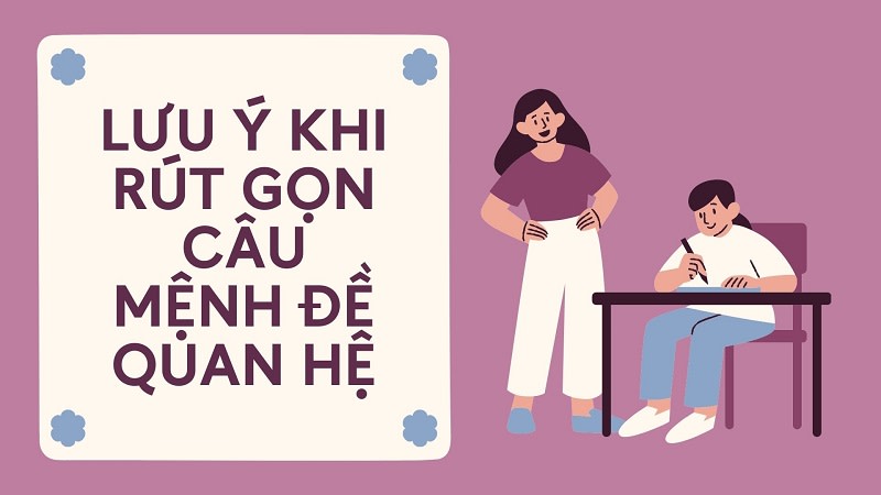 bài tập rút gọn mệnh đề quan hệ