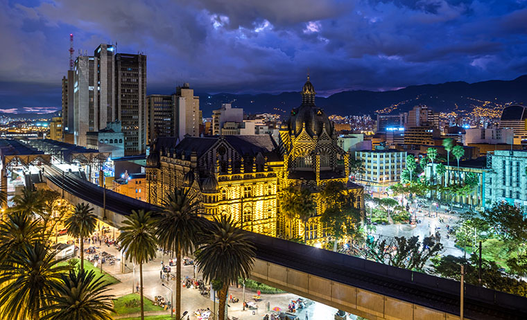 City Landing Page - Medellin - Banner - Colombia