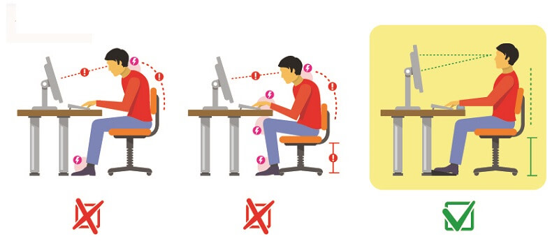 sitting position computer
