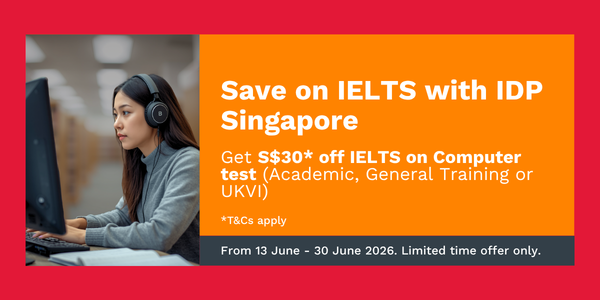 Image - IELTS Promotions - 600x300px - Singapore