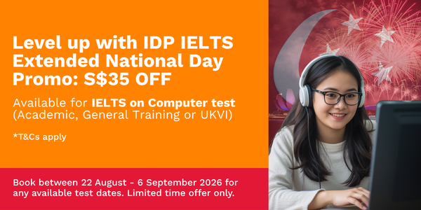 Image - IELTS Promotions - 600x300px - Singapore