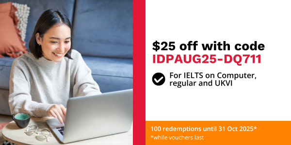 Image - IELTS Promotions - 600x300px - Singapore