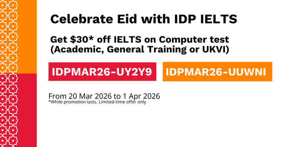 Image - IELTS Promotions - 600x300px - Singapore