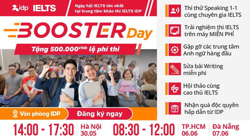  IELTS BOOSTER DAY 2026 
