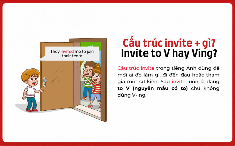 invite to v or ving