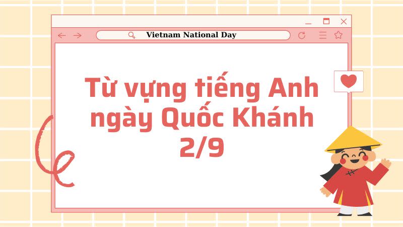 ngày lễ quốc khánh tiếng anh là gì