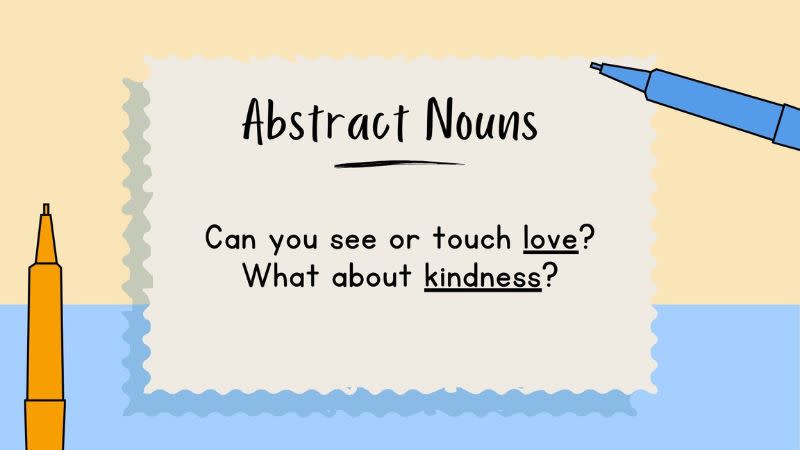 abstract nouns