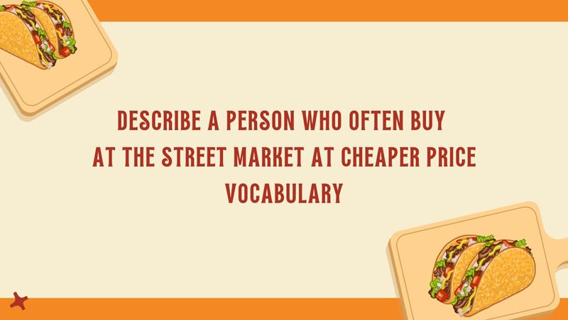 Vocabulary Describe a Person Who Likes to Buy Goods With Low Prices