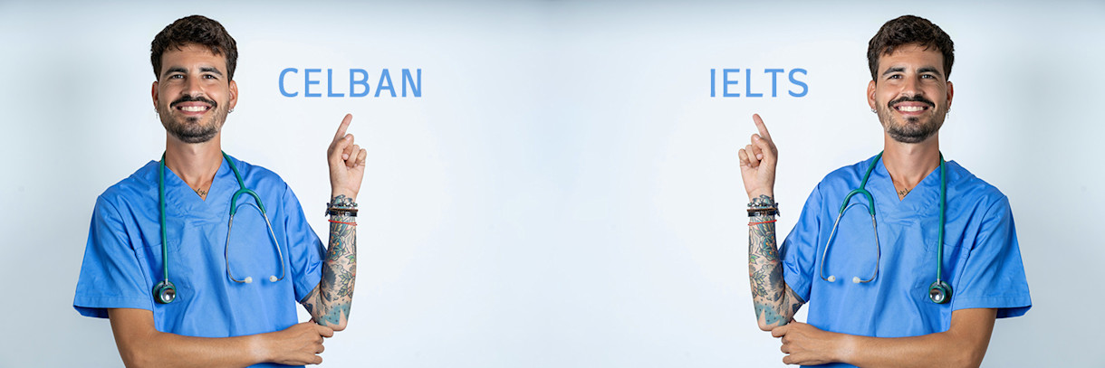 BODY IMAGE - Landing Page - CELBAN vs IELTS in Canada- Which One Should You Choose? - How to Choose between CELBAN and IELTS - Canada