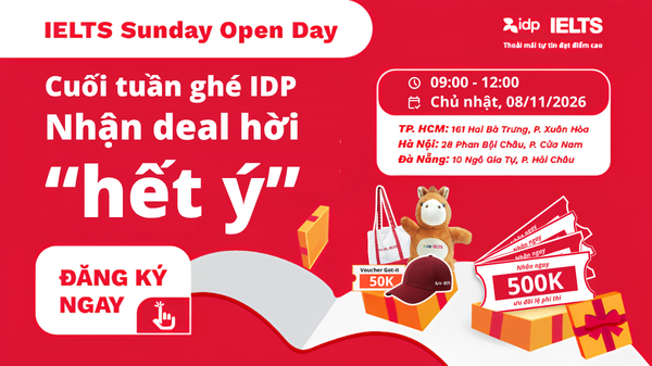 IELTS Sunday Openday 08112026