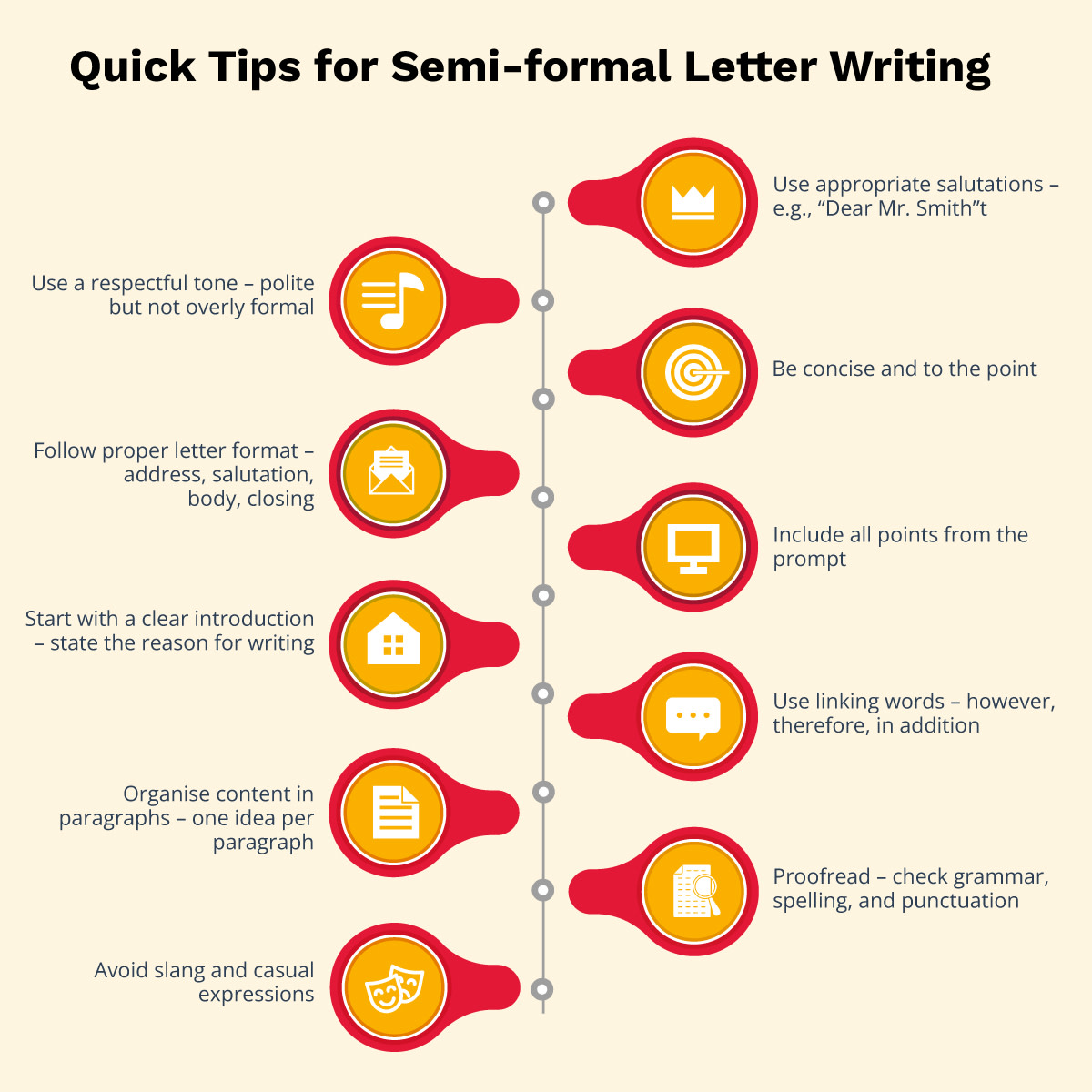 semi-formal letter