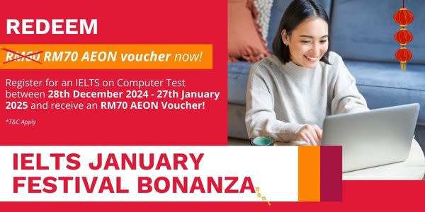 IELTS Bonanza Offer January 2025