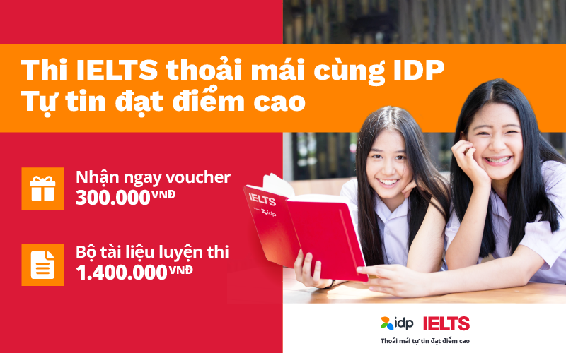 Khóa học luyện thi IELTS của IDP