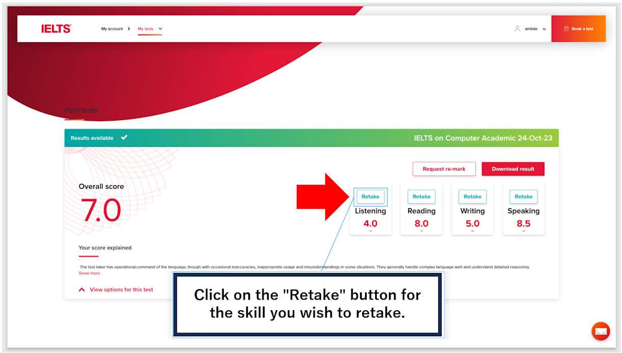 IELTS One Skill Retake | Available Now At Selected Centres