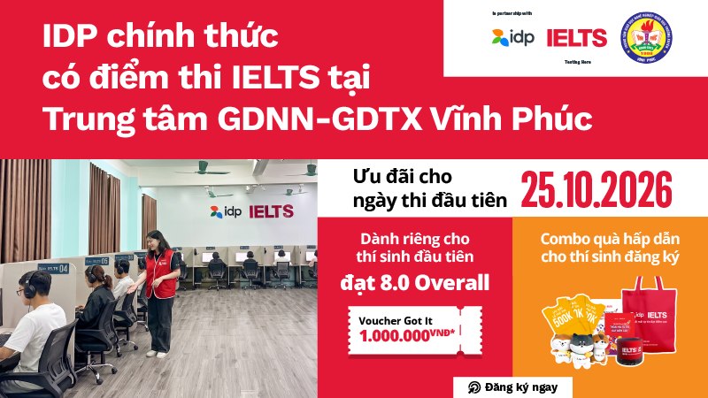 IELTS Promote 202610 Vinh Phuc Website