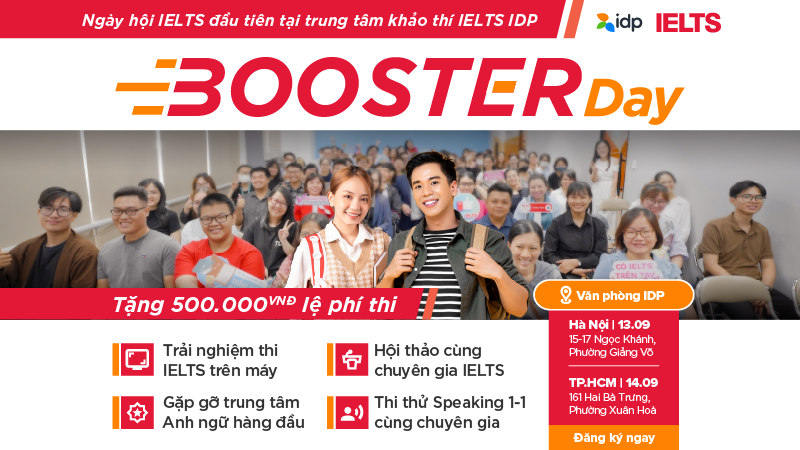 IDP IELTS BOOSTER DAY