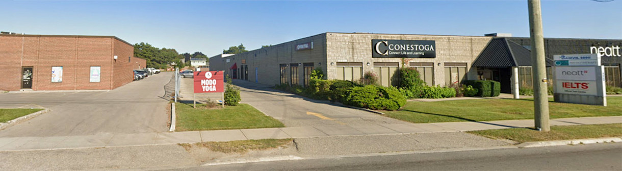 Milton IELTS - Conestoga College on Computer