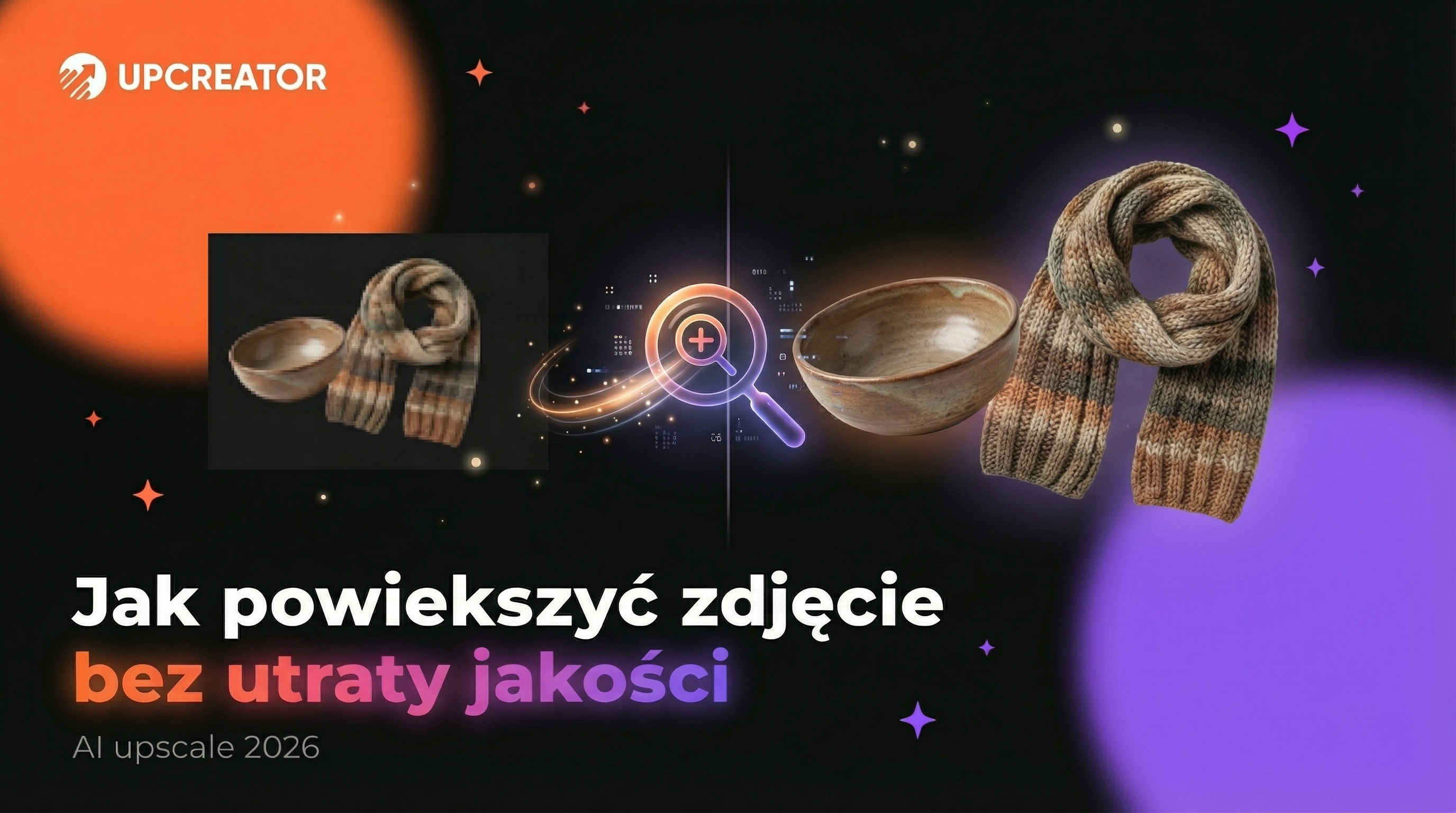 Jak powiększyć zdjęcie bez utraty jakości — AI upscale [2026]