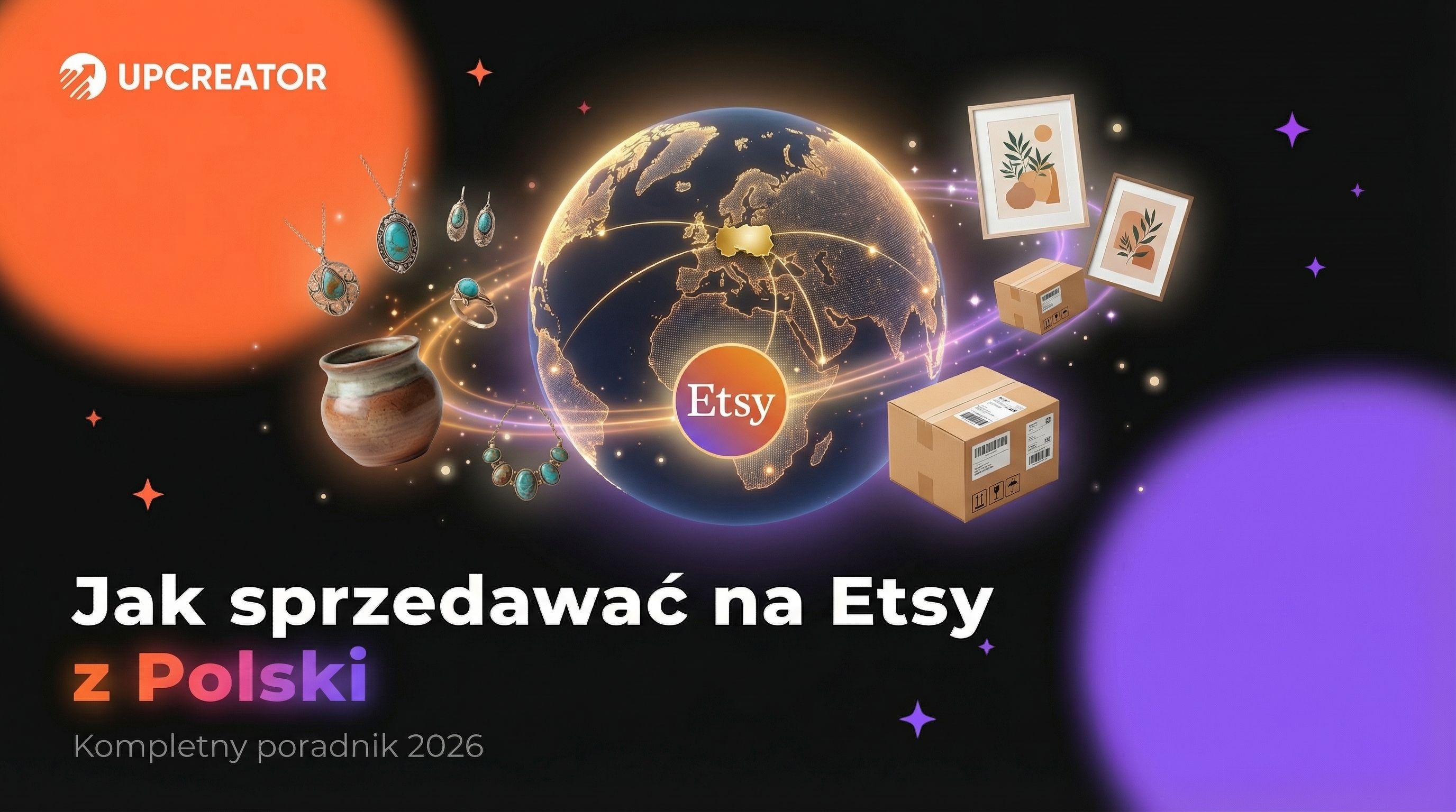 Jak sprzedawac na Etsy z Polski - kompletny poradnik 2026