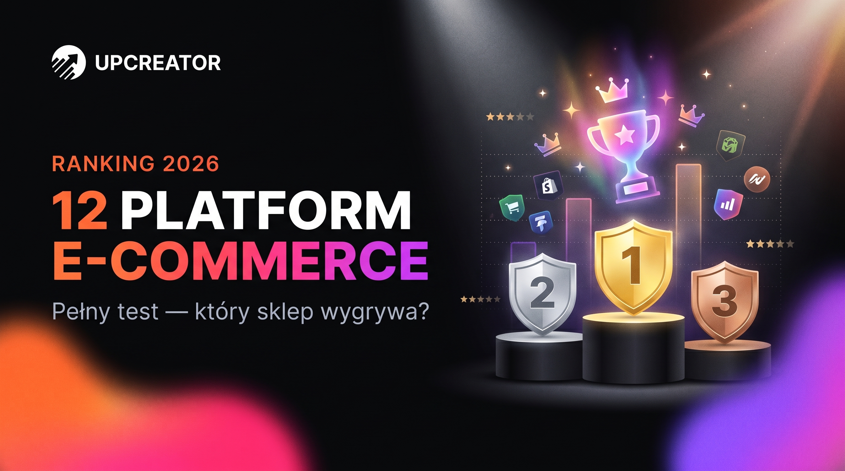 Ranking platform e-commerce 2026 - test 12 platform (Shoper, Shopify, IdoSell, IAI, PrestaShop, WooCommerce, Magento, BigCommerce, Sky-Shop, Sote, atomstore, RedCart)