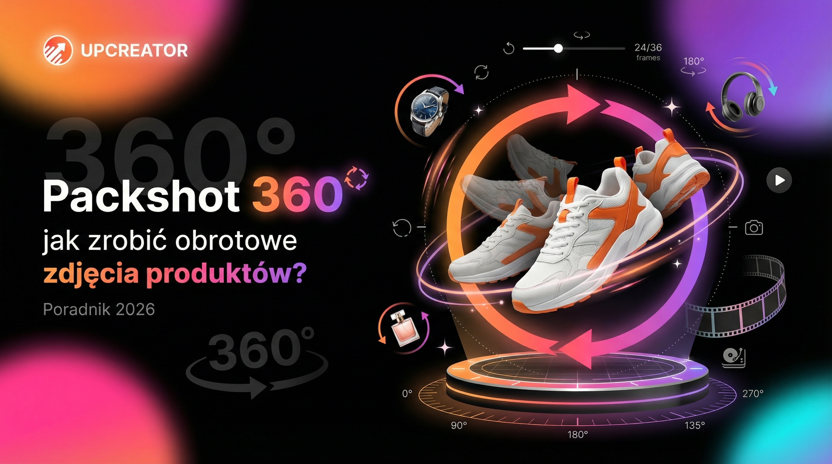 Packshot 360° — jak zrobić obrotowe zdjęcia produktów? [2026]