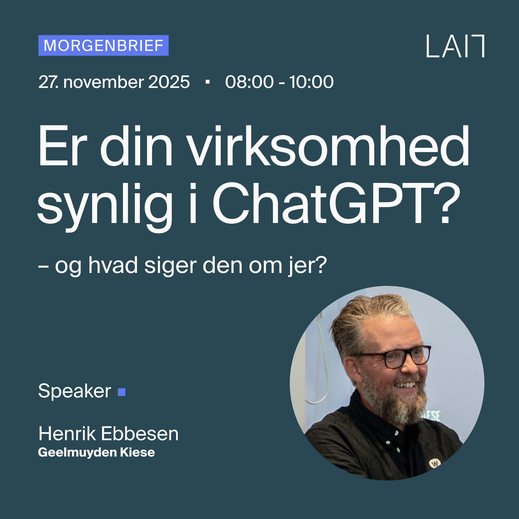 Er din virksomhed synlig i ChatGPT?
