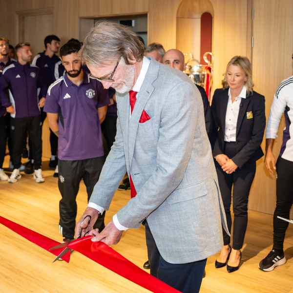 Welcome to Carrington: Ribbon-cutting event | Manchester United