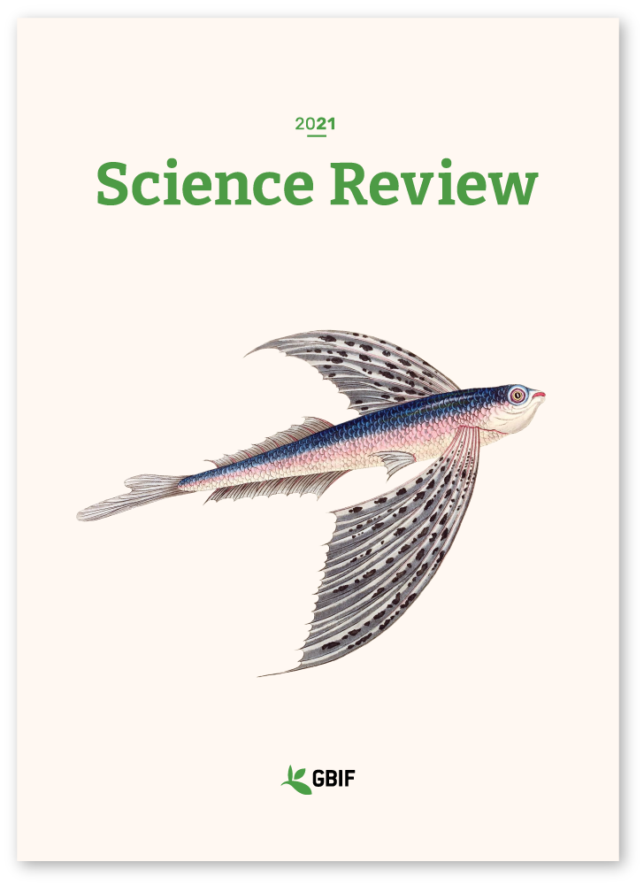 GBIF Secretariat. (2021). GBIF Science Review 2020. <a href="https://doi.org/10.35035/w3p0-8729">https://doi.org/10.35035/w3p0-8729</a>