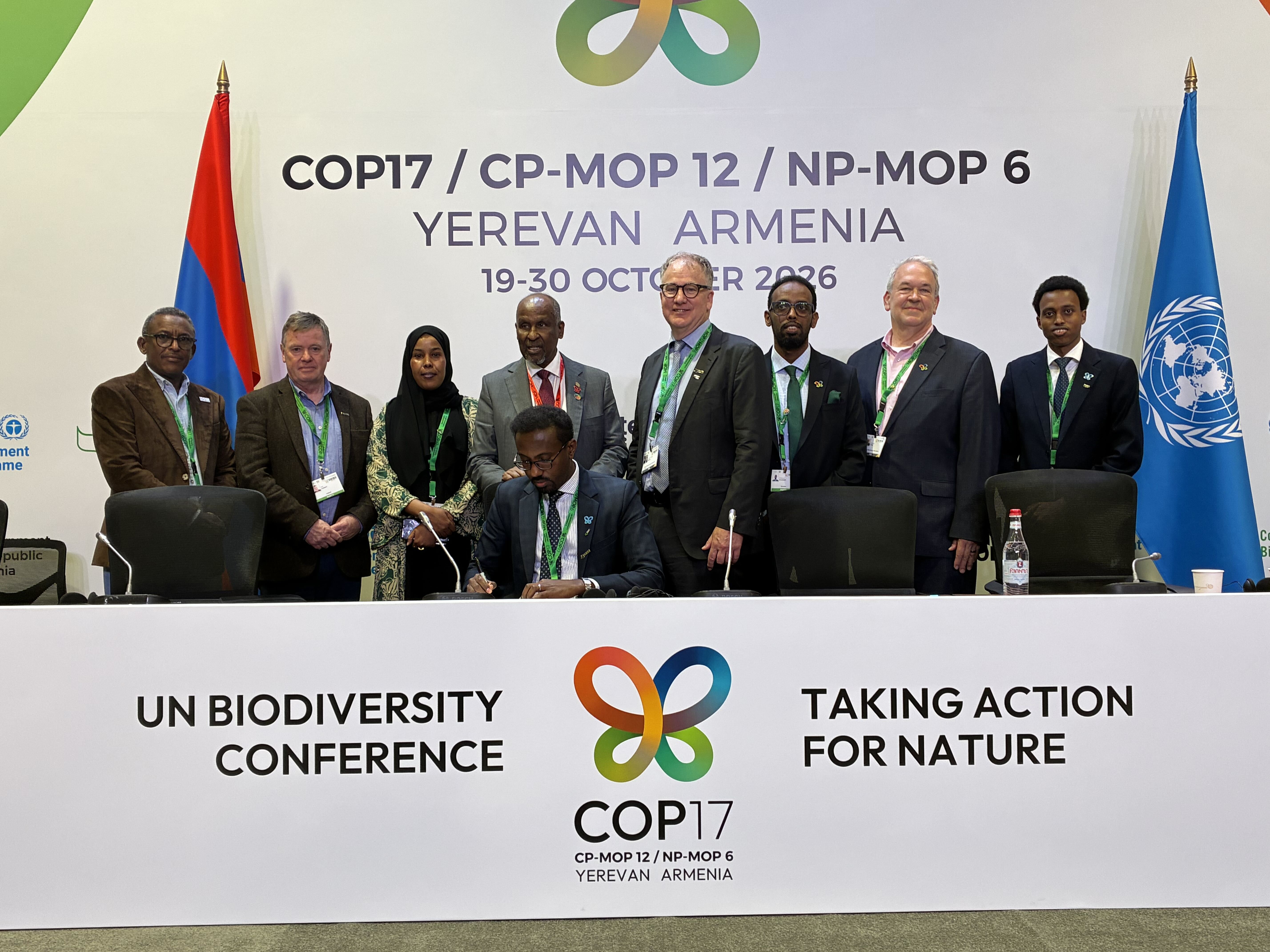 Somalia MOU signing
