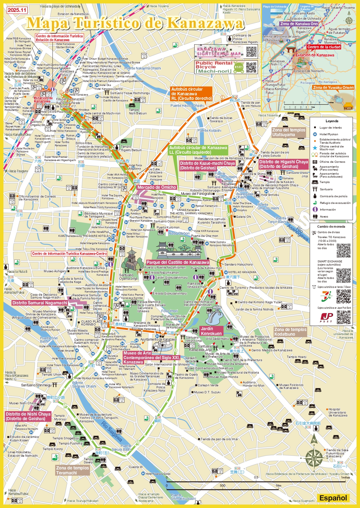 Map and Brochure Download | Ishikawa Travel