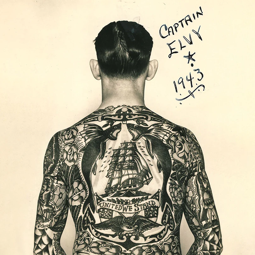A contrasting photo series featuring my grandfathers American traditional  tattoos done by an assortment of Australian artists in the 50s 60s compared  to mine done between 2015 and 2020  rtraditionaltattoos