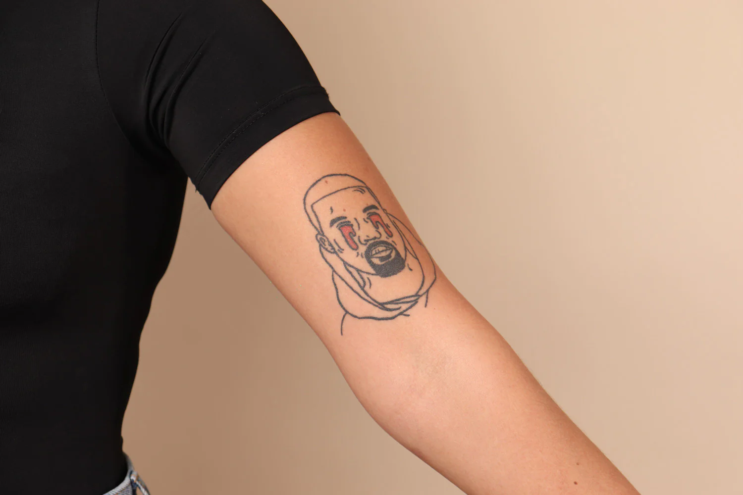 Pin by Miranda Mack on Graffiti ideas  Square tattoo Tattoos for guys Kanye  tattoo