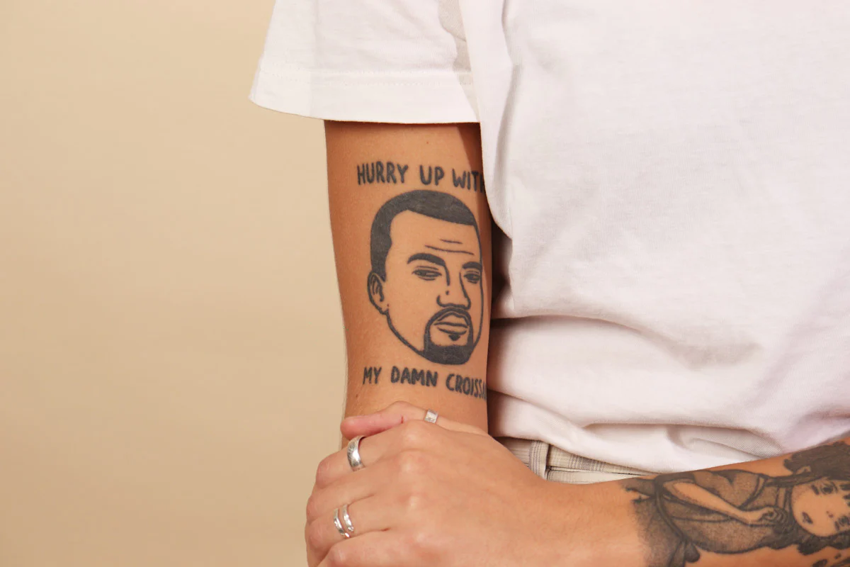 Tattoo studio removes Kanye West tattoos for free Yeezy come Yeezy go