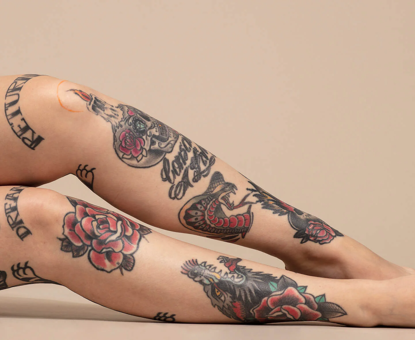 Image showing laser tattoo removal doesn't have to hurt.