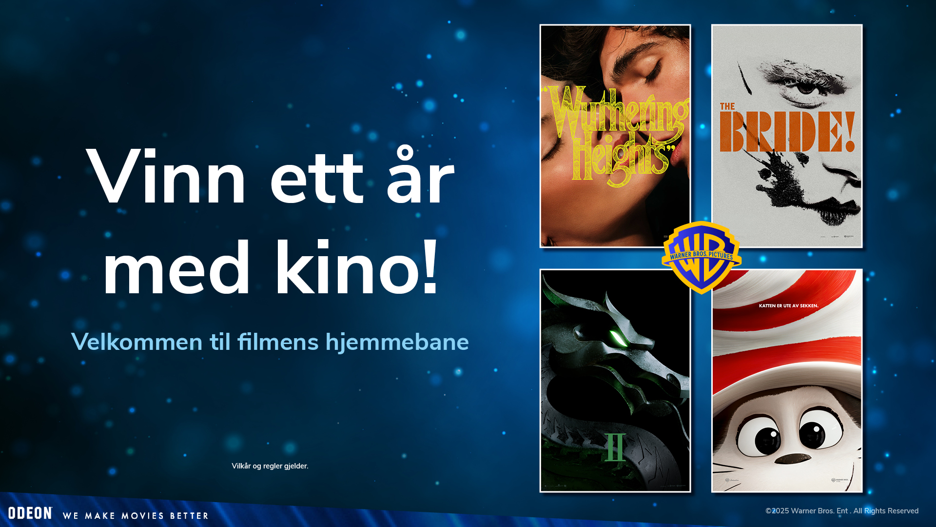 Vinn ett år med kino!
