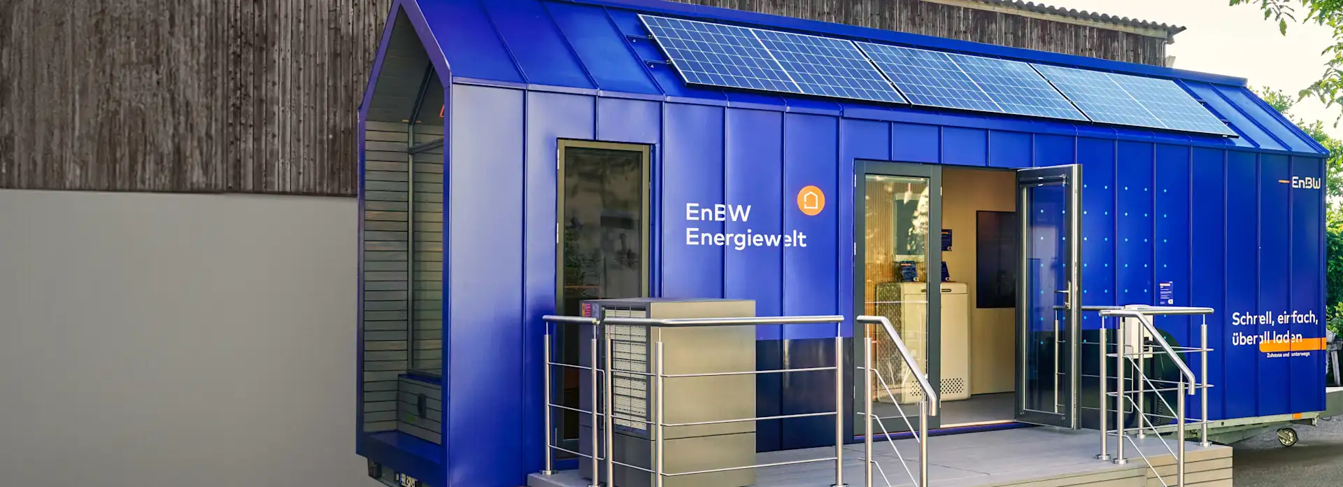 Blaues Showhaus Energiewelt on tour
