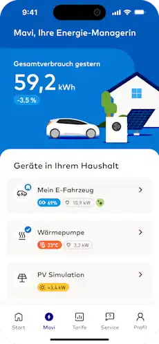 Mavi Screen Dashboard