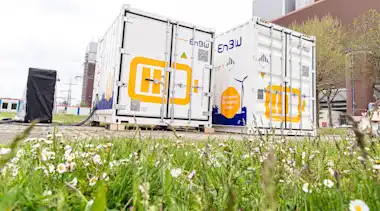Mobile Batteriespeicher der EnBW