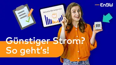Thumbnail Youtube-Video Vorteile dynamischer Tarif Günstiger Strom? So geht's?