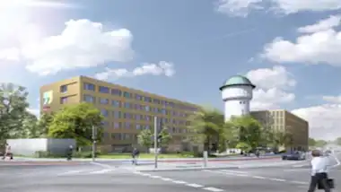 Das „Bürotel“ in Karlsruhe 
