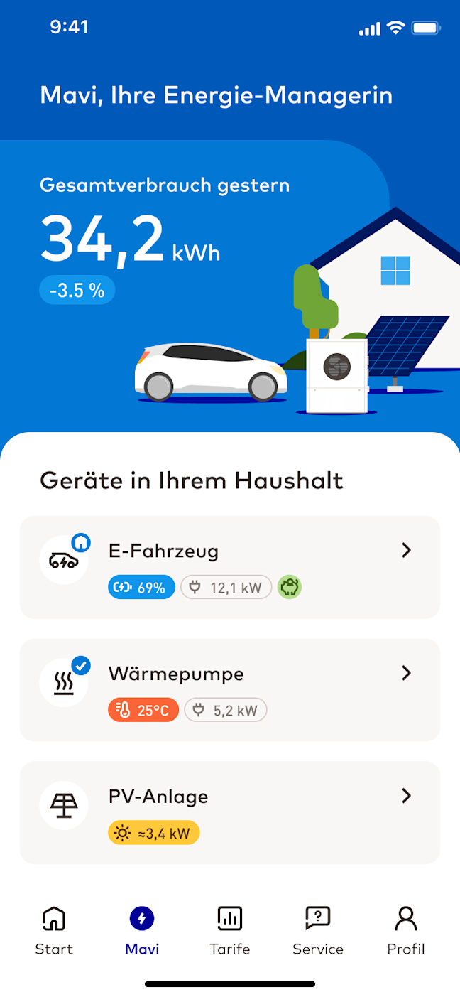 Mavi Dashboard