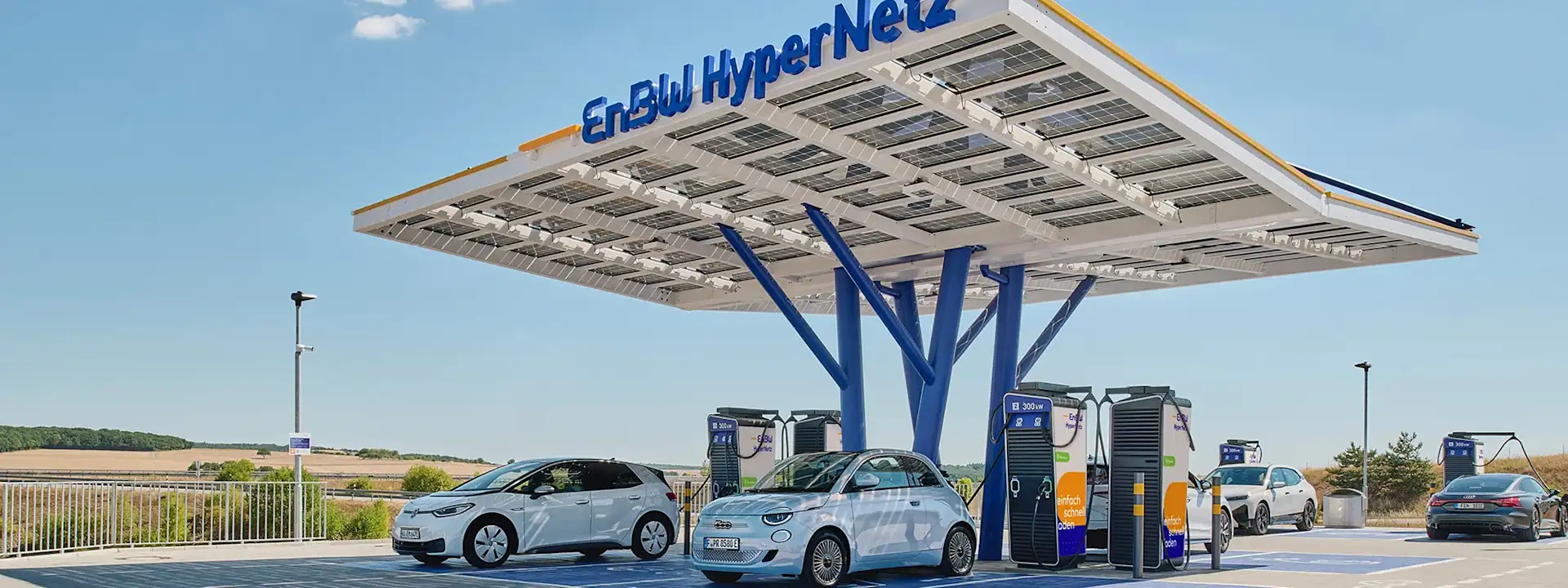 EnBW Hypernetz Schnellladenetz Ladepark Standort Bad Kissingen Oerlenbach