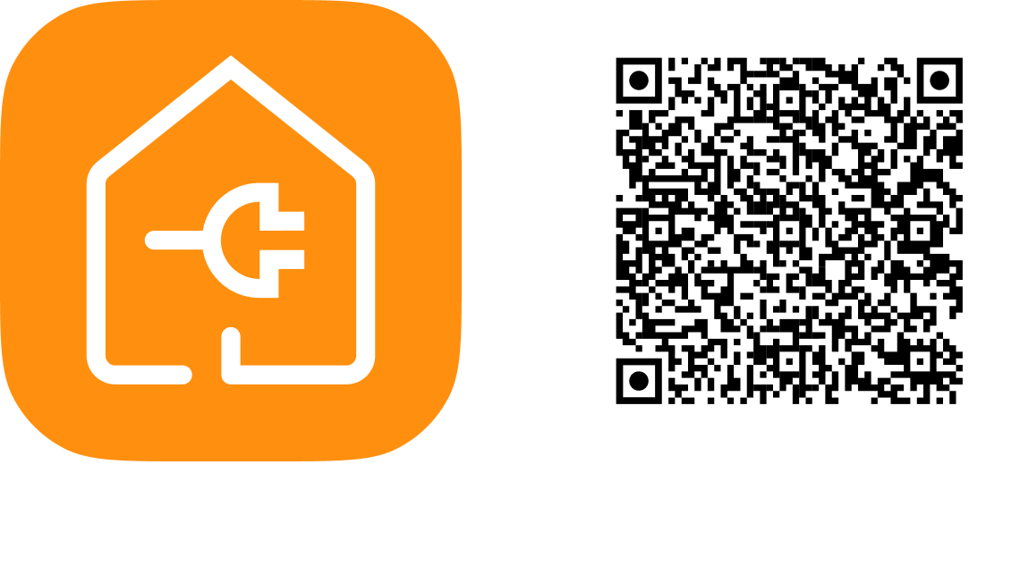 QR Code zum Download der EnBW zuhause+ App