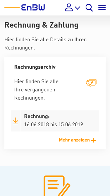 Infos und FAQs zum Meine EnBW Kundenportal | EnBW
