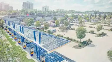 EnBW Unterhaching Vogelperspektive