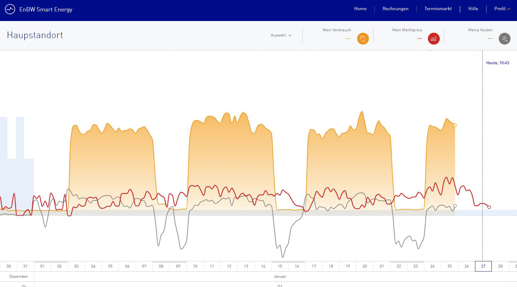 EnBW Smart Energy Suite Graph