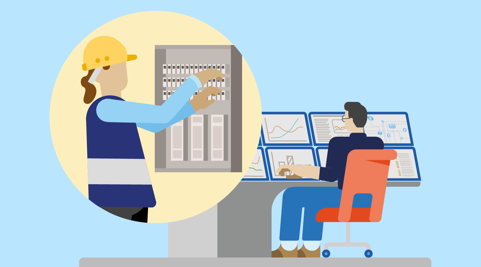 Illustration der Gateway-Administration